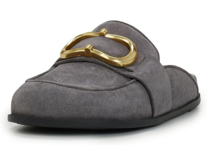 Балетки Vince Camuto Junnie из замши с металлической фурнитурой