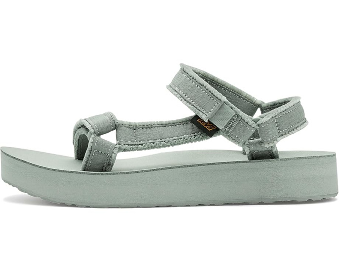 Сандалии Teva Midform Universal Canvas на платформе с застежкой на липучке