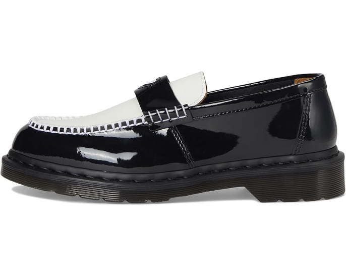 Лоферы Dr. Martens Penton Heart с вырезом в форме сердца и ремешком
