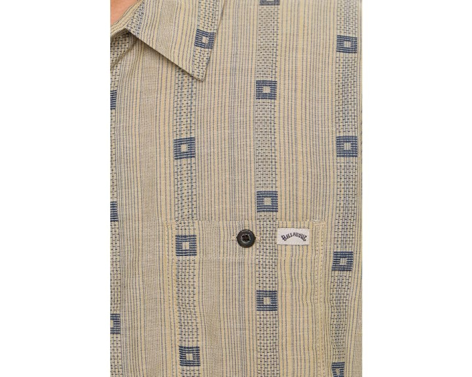 Billabong рубашка с коротким рукавом Sundays Jacquard