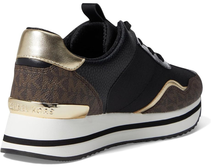 Кроссовки MICHAEL Michael Kors Raina с фирменным логотипом и текстильным верхом