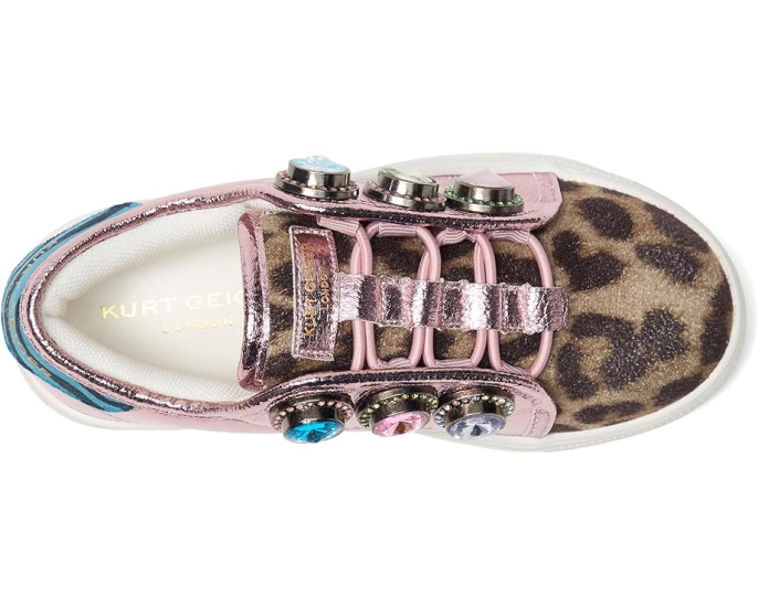 Kurt Geiger London Kids кроссовки Mini Laney Octavia с кожаным верхом и декором