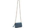 Lauren Ralph Lauren кроссбоди кошелек Washed Denim Tanner из денима