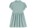 Striped Knit Oxford Shirtdress & Bloomer (Infant)
