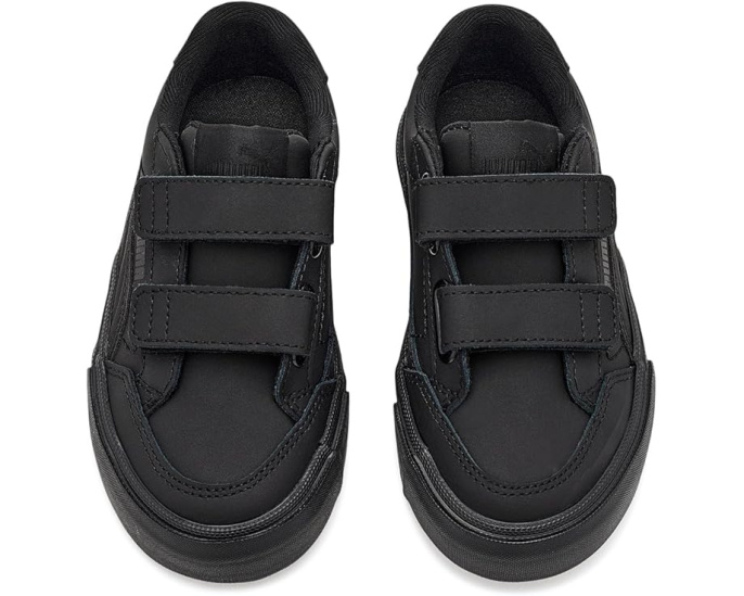 Puma Court Classic Vulc Hook And Loop детские кроссовки на липучках из переработанных материалов