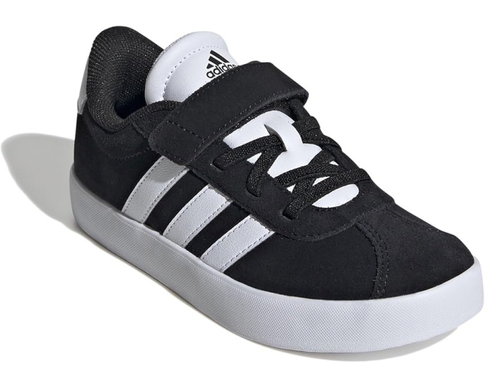 Кроссовки Adidas VL Court 3.0 с эластичными шнурками для детей