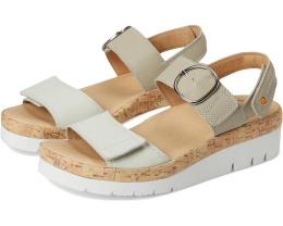 Сандалии Samuel Hubbard Portola Two-Strap с регулируемыми липучками и клиновидным каблуком