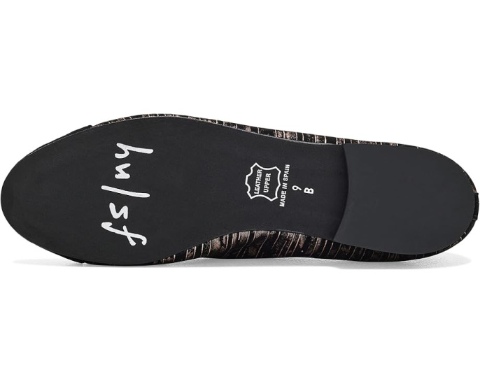 Балетки French Sole Kendall с блеском