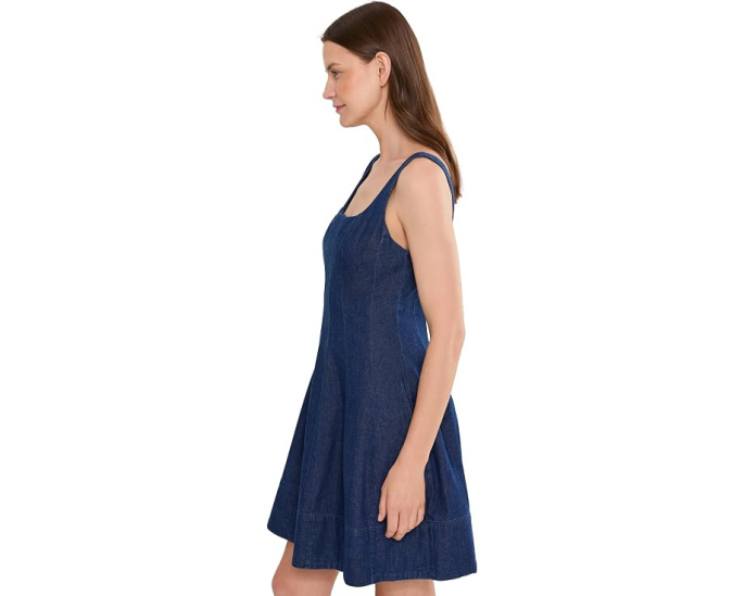 Платье KUT from the Kloth Amelie Fit and Flare с квадратным вырезом