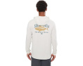 Рашгард с капюшоном Bitmap Hood Sunshirt от Salty Crew