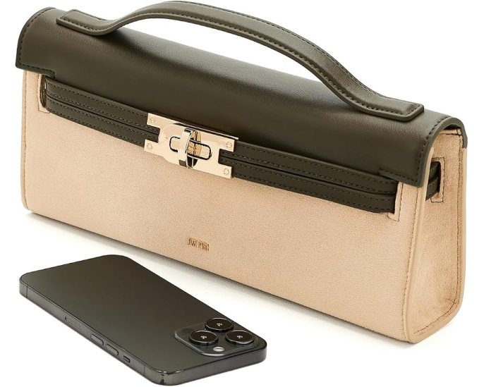 Сумка JW PEI Bria Faux Suede Structured Top Handle Bag с ручкой