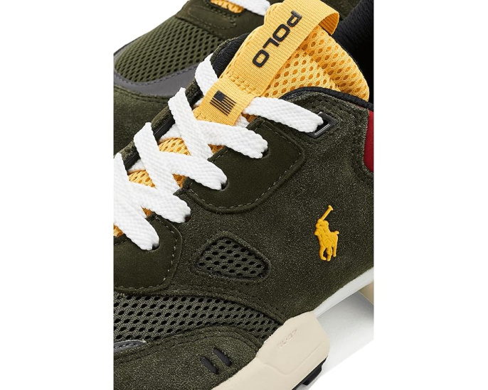 Polo Ralph Lauren кроссовки Polo Joggers Suede-Mesh Pony Player