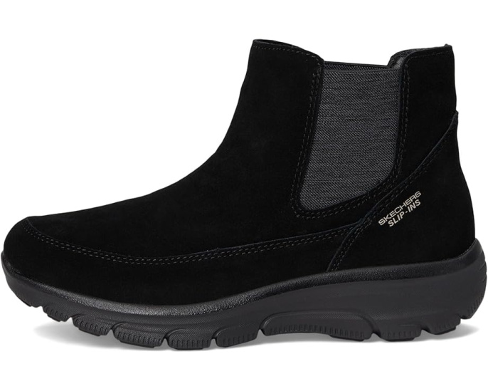 Ботинки SKECHERS Easy Going в стиле челси без шнуровки с замшевым верхом