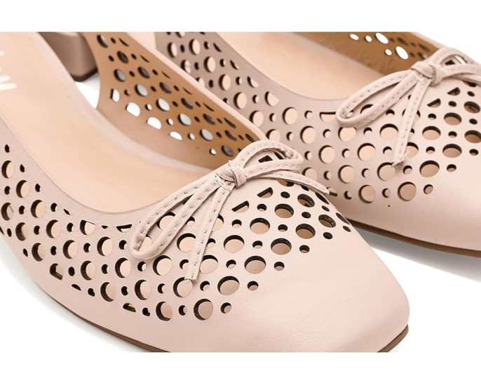 Туфли Raven с перфорацией и ремешком на щиколотке от French Sole