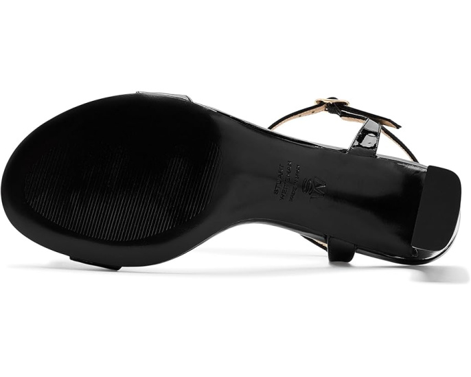 Туфли Stuart Weitzman Babette 60 на квадратном каблуке с ремешком