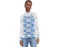 Блуза Johnny Was The Janie Favorite Button Front Shirt Vallora с принтом
