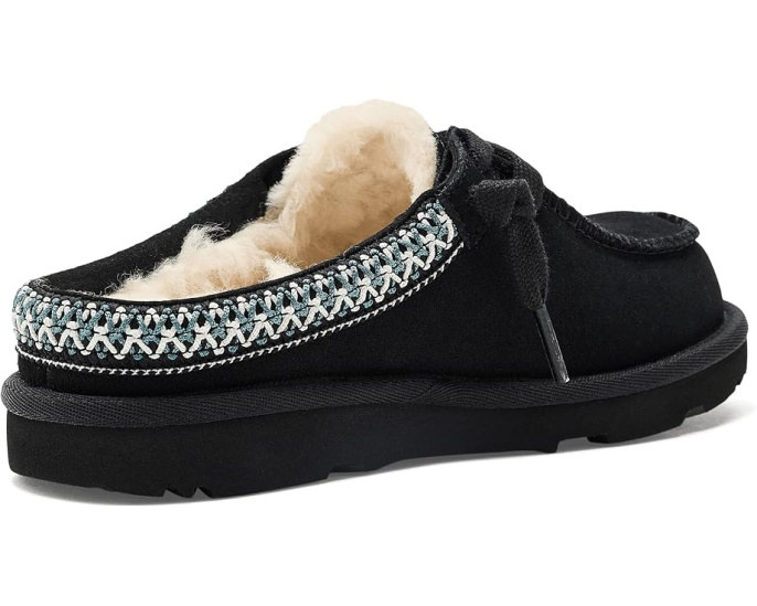 Детские тапочки UGG Kids Tasman Mule с подкладкой UGGplush и подошвой из сахарного тростника