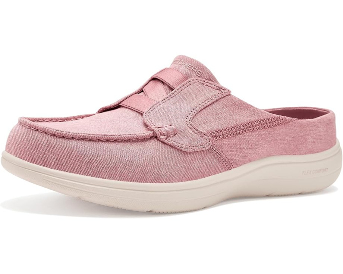 Мокасины Skechers On-The-Go Flex Radiant Boat Mule с шнурками
