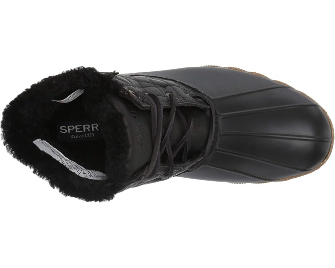 Зимние ботинки Sperry Saltwater Winter Lux на утиный манер