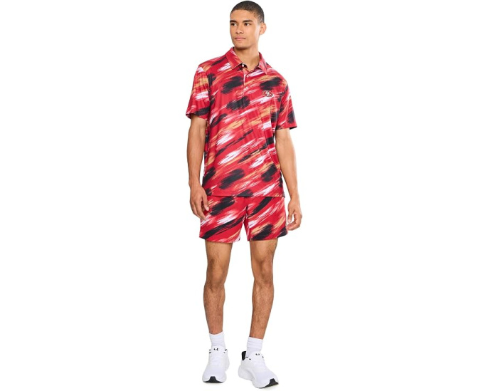 The Color Blitz 49ers 5.5" (Classic Lined Swim Trunks)