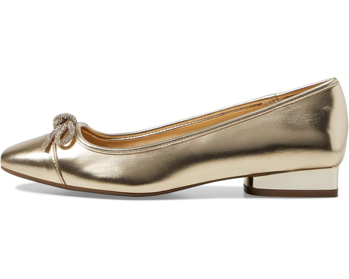 Балетки Cassidy с бантом из стразов от Anne Klein