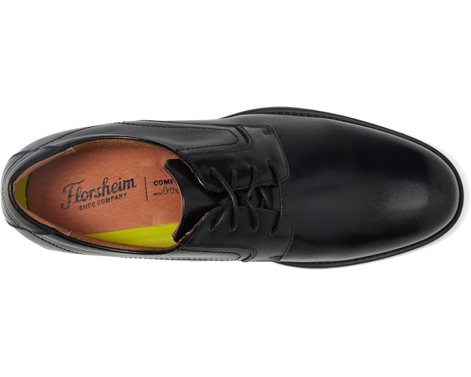 Оксфорды Florsheim Midtown с мыском без швов и стелькой Ortholite
