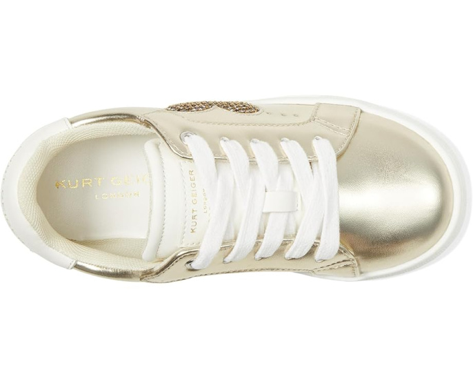 Детские кроссовки Kurt Geiger London Kids Mini Luckson Heart с сердечком