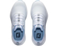 Гольф туфли FootJoy FJ Perfoma в бело-голубом цвете