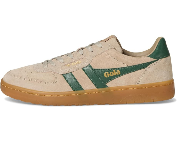 Замшевые кроссовки Gola Hawk Suede '86 с кожаными полосами