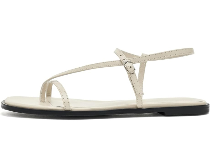 Кожаные сандалии Maxy Flat на плоской подошве от Amie Rafa