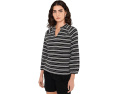 Вязаный топ Dashing Stripe Knit NIC+ZOE с полосками