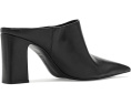 Босоножки Schutz Eleanor Mule на каблуке из кожи черные