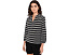 Вязаный топ Dashing Stripe Knit NIC+ZOE с полосками