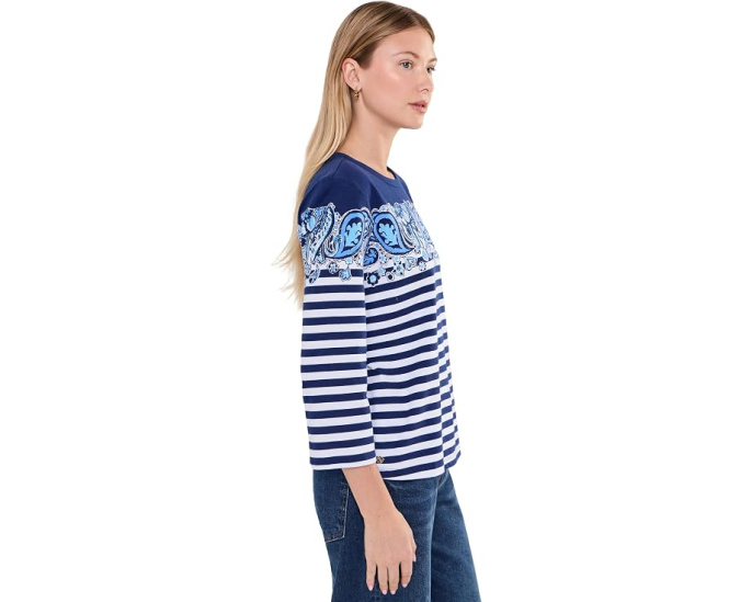 Топ Lilly Pulitzer Clairmont с рукавом 3/4
