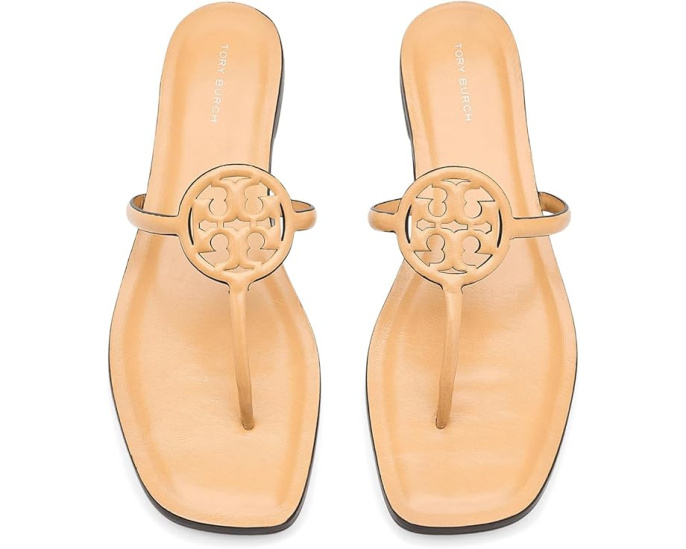 Сандалии Miller Capri с квадратным носком и удобной стелькой от Tory Burch