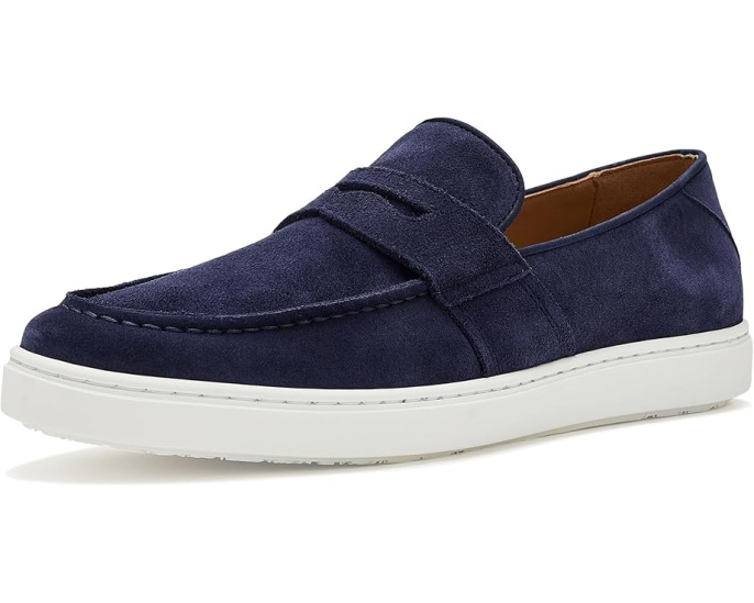GREATS лоферы Paros Penny из замши