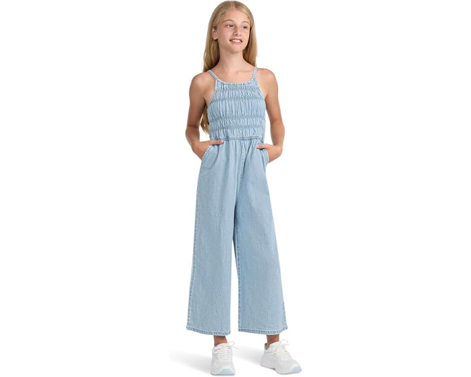 Комбинезон Abercrombie Kids с высоким воротом и широкими брючинами