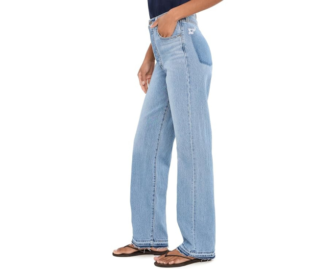 Джинсы Levi's Ribcage Full-Length Recrafted с завышенной талией