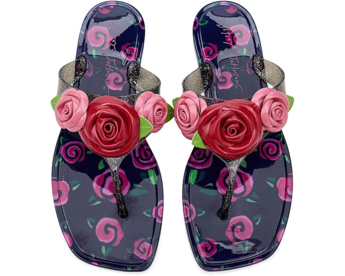 Шлепанцы Trenten с цветочным принтом от Blue by Betsey Johnson