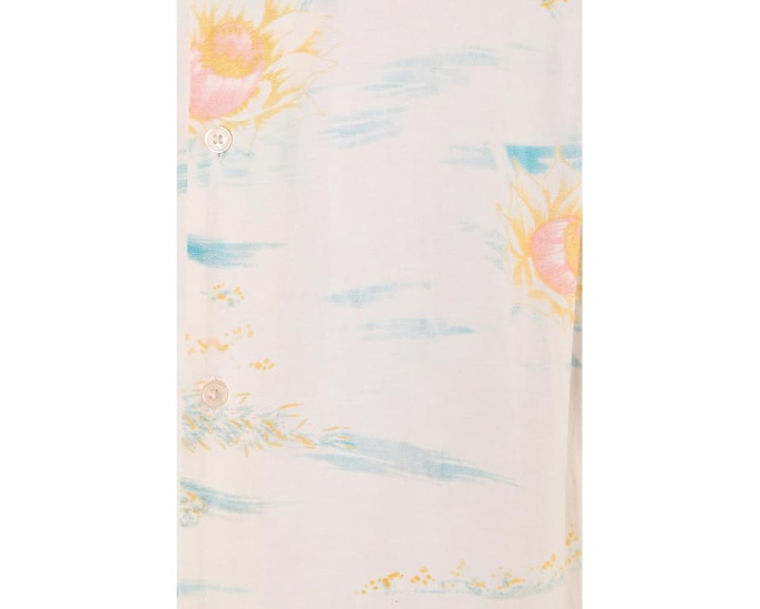 Рубашка с коротким рукавом AllSaints Breezer с принтом