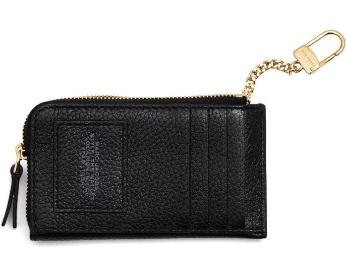 Кошелек Marc Jacobs The Leather Top Zip Multi Wallet из кожи