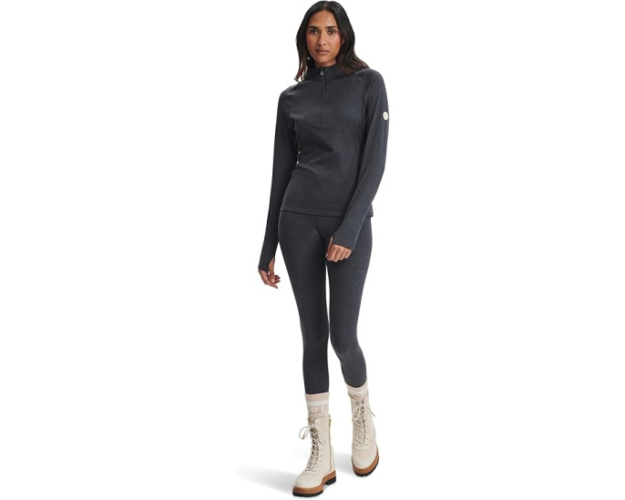 Varley Always Warm Half Zip базовая флисовая кофта с воротником-стойкой