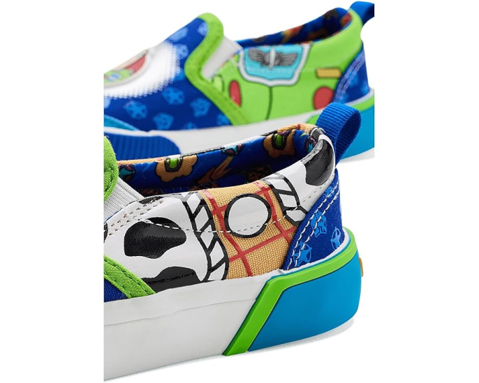 Кеды Toy Story Slip On от Ground Up с Баззом и Вуди