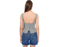 Топ Sunfaded Top Free People Структурированный с пеплумом
