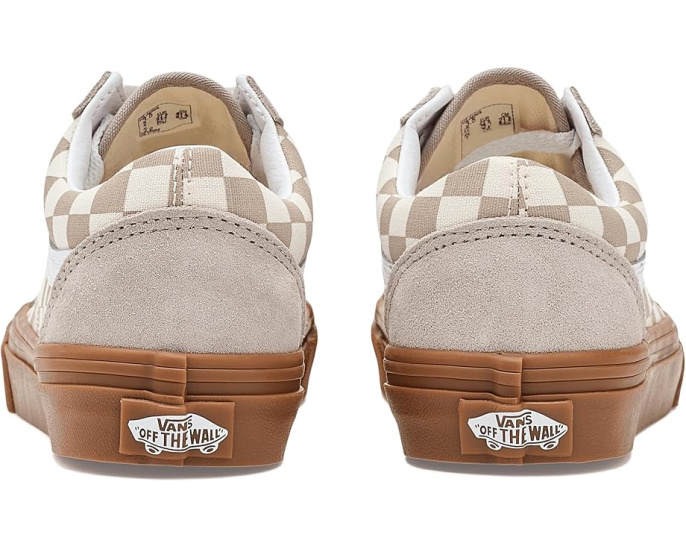 Кроссовки Vans Kids Old Skool низкие из замши и хлопка