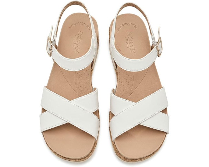 Сандалии Dr. Scholl's Free Love на платформе с ремешками и стелькой из переработанных материалов