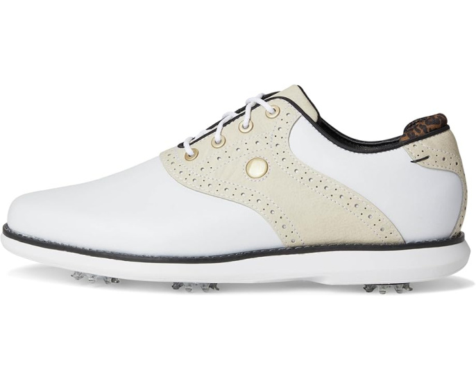 Гольф обувь FootJoy Traditions с водонепроницаемой конструкцией и шипами