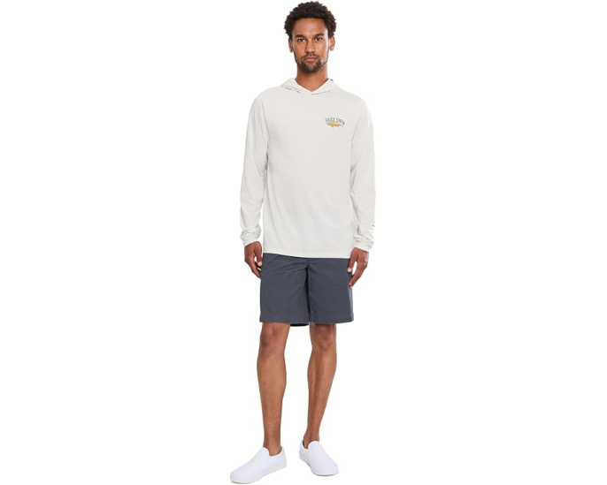 Рашгард с капюшоном Bitmap Hood Sunshirt от Salty Crew