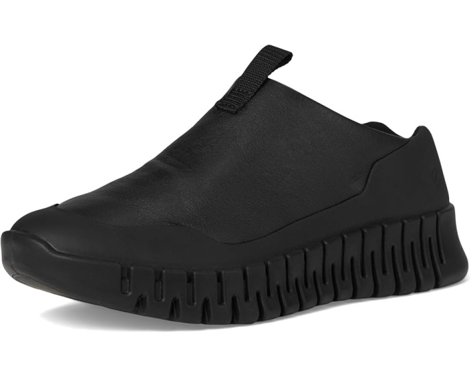 Кроссовки ECCO Gruuv Slip-On из мягкой кожи с эластичными шнурками