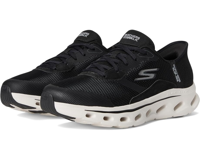 Кроссовки SKECHERS Go Walk Glide Step 2.0 Belah Hands Free Slip-Ins с каблуком Heel Pillow